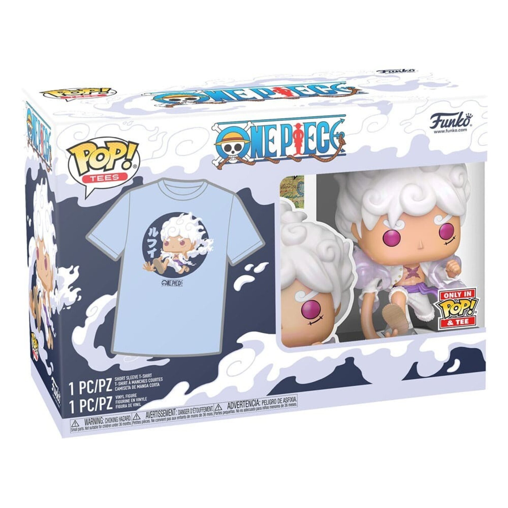 Set figura POP & Tee One Piece Luffy Fifth Gear - 2