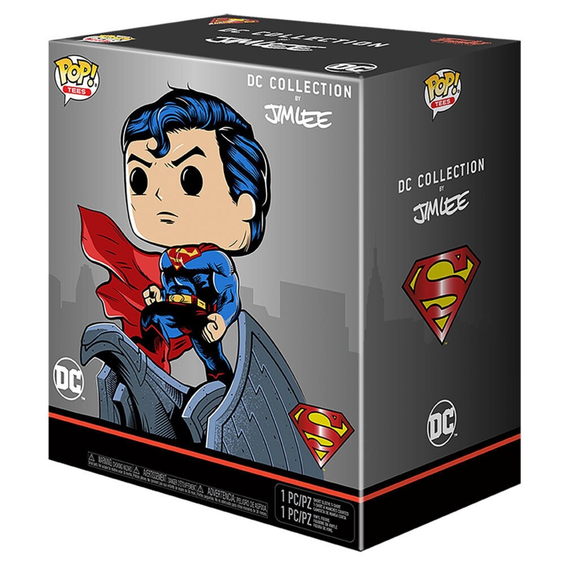 Set figura POP & Tee DC Comics Jim Lee Superman Exclusive - 4