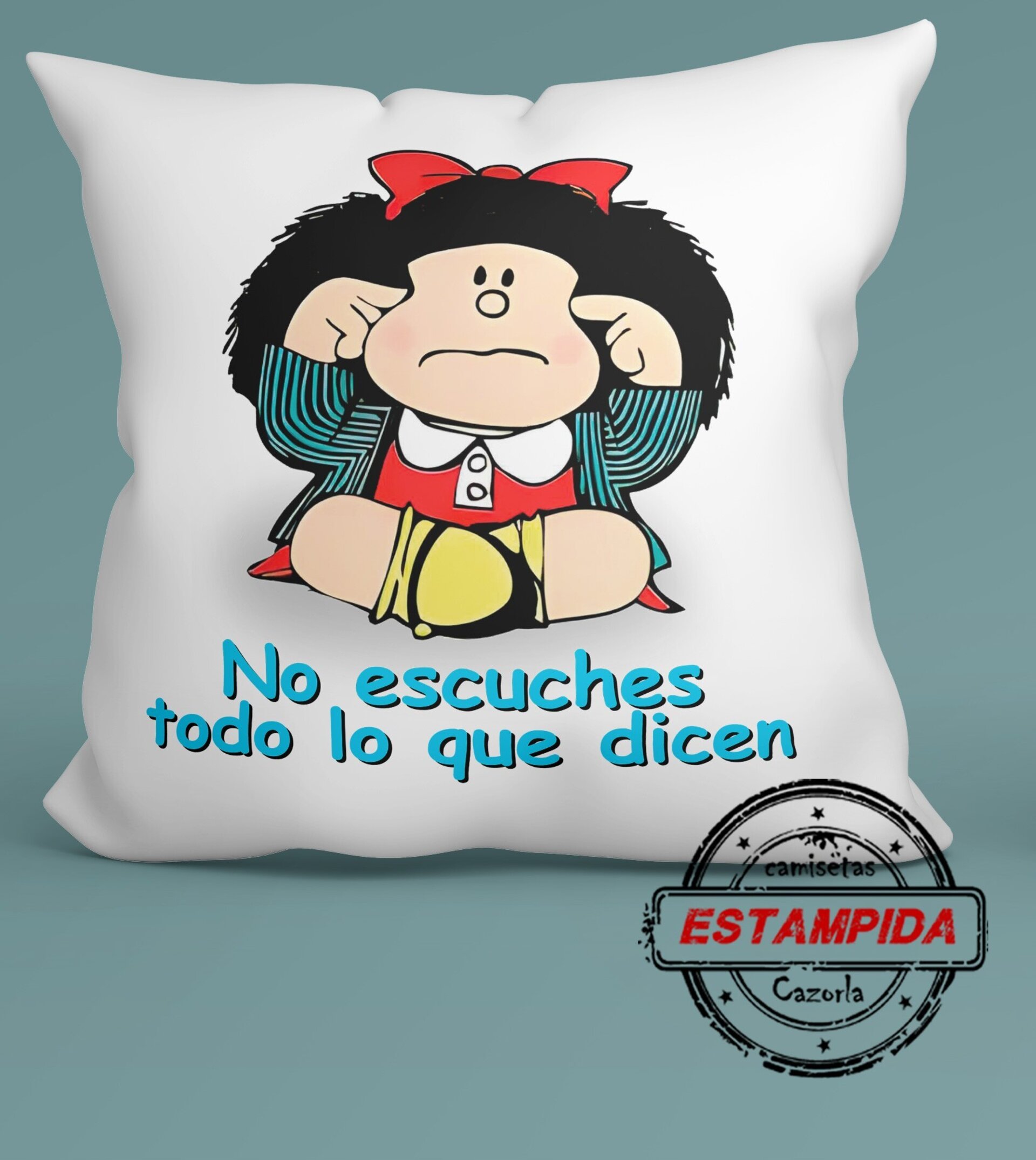 Set de tres cojines de Mafalda - 3