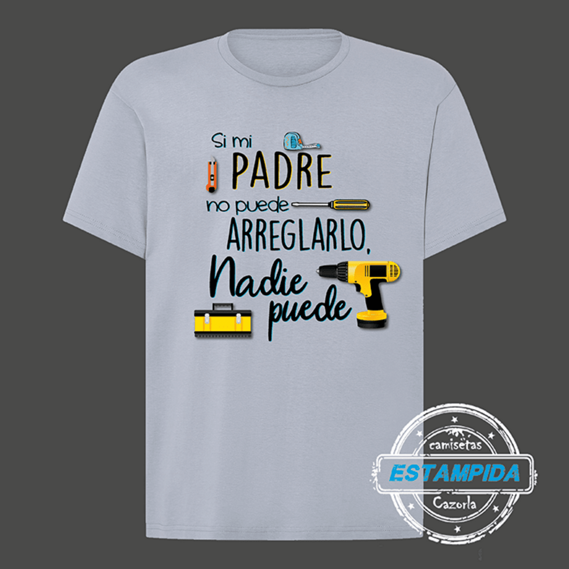 Camiseta SI MI PADRE NO PUEDE - 4