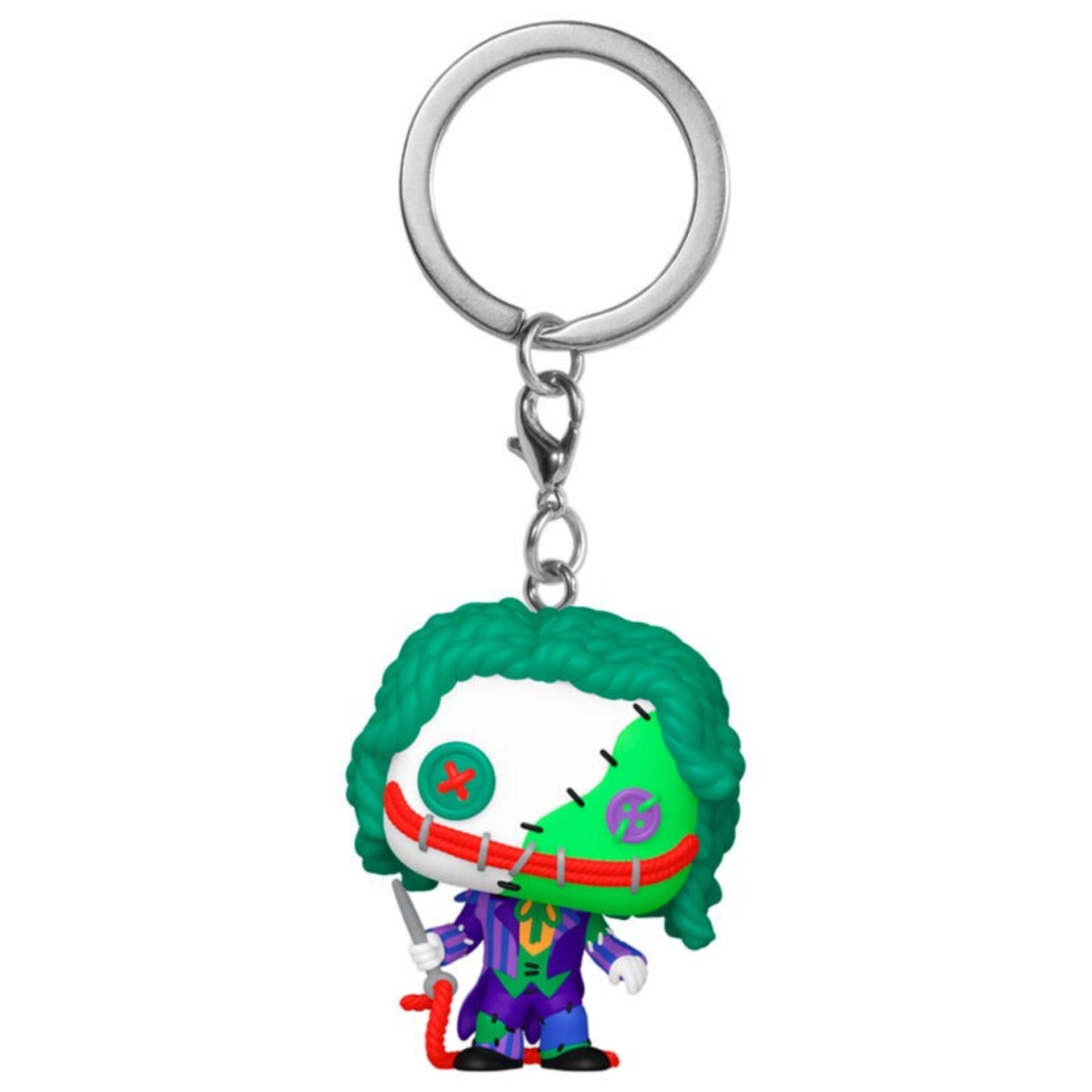 Llavero Pocket POP DC Comics Patchwork Joker - 2