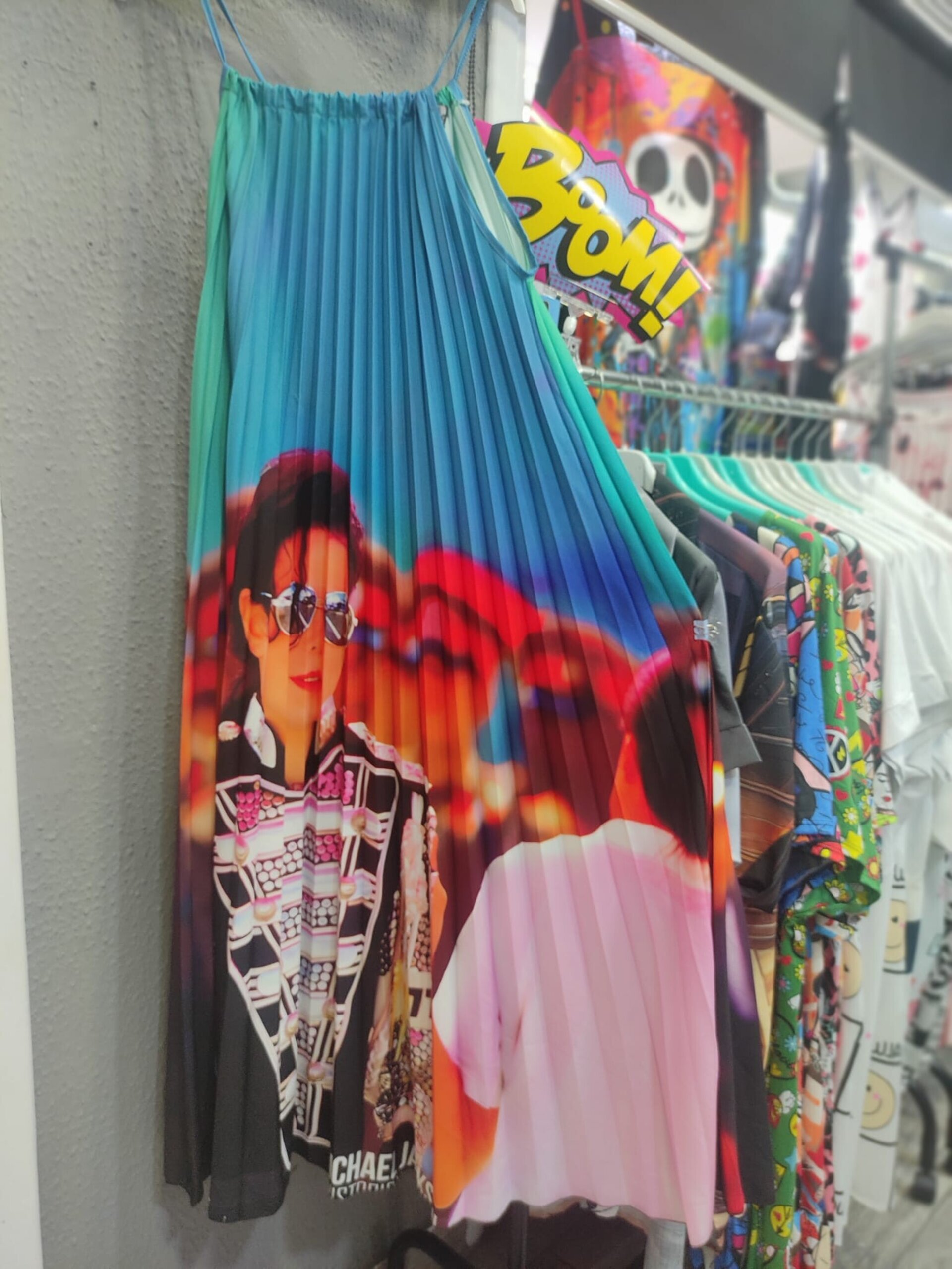 VESTIDO PLISADO Michael Jackson - 1