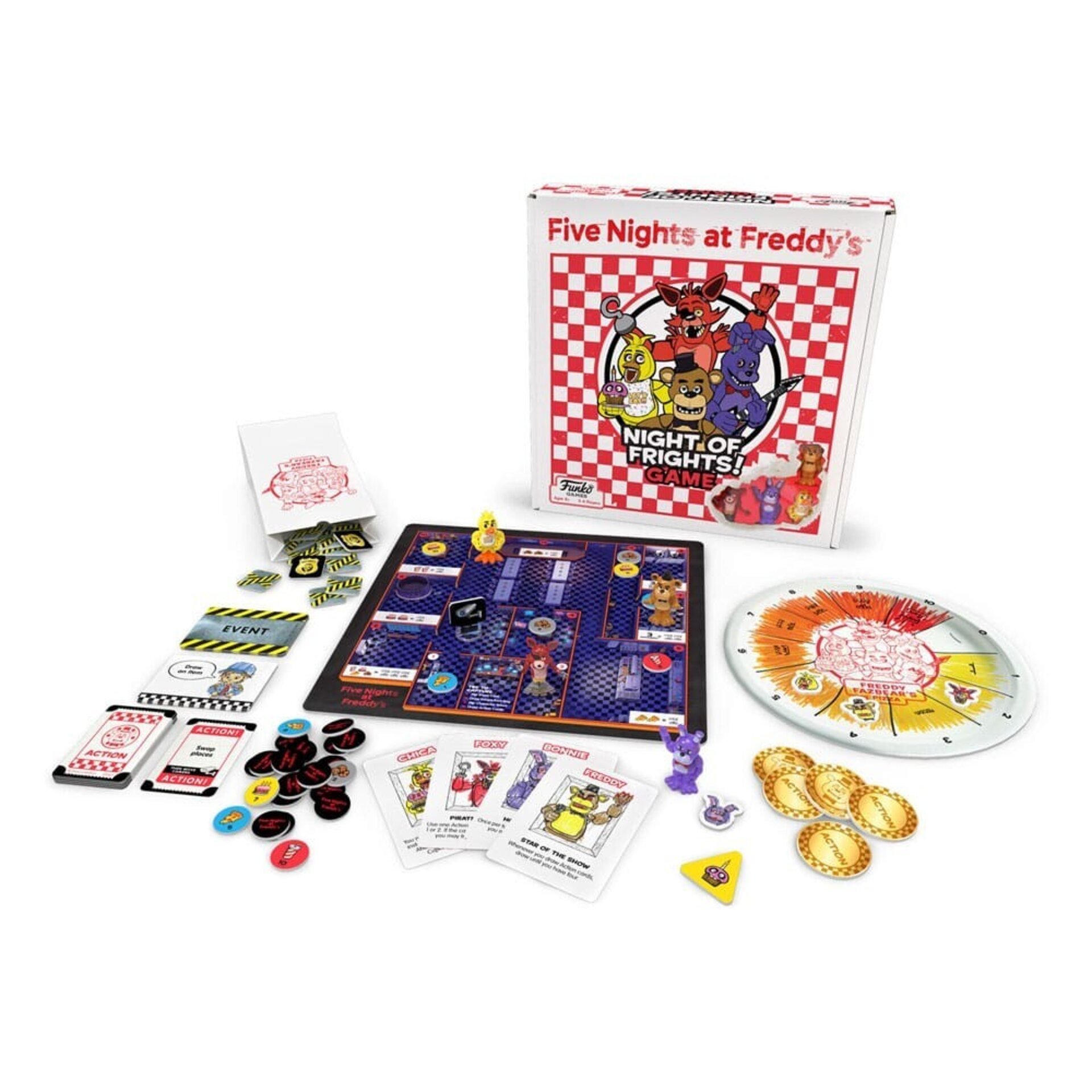 JUEGO DE MESA Five Nights at Freddy's Night of Frights - 3