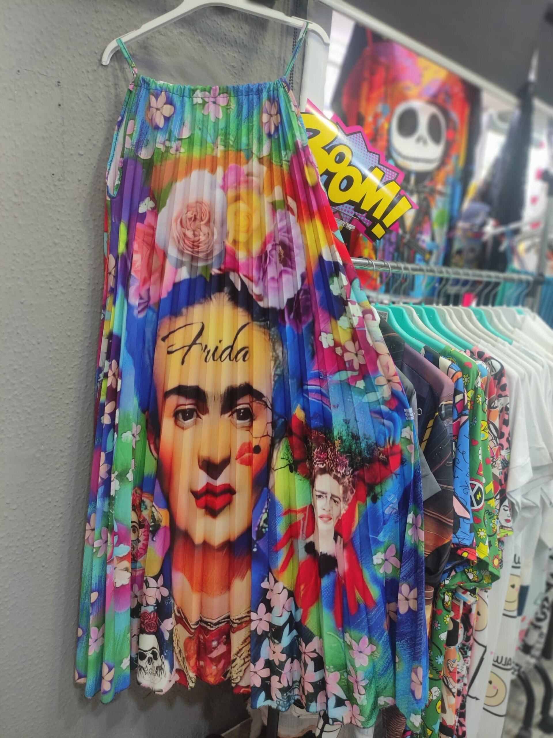 VESTIDO PLISADO Frida Kahlo II - 1