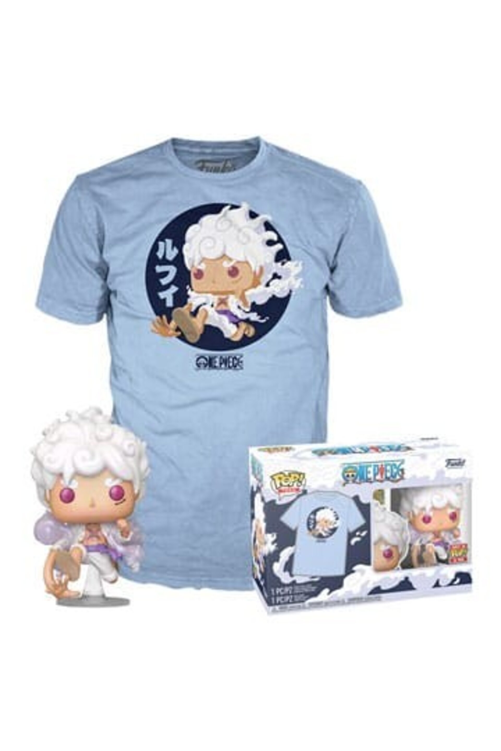 Set figura POP & Tee One Piece Luffy Fifth Gear - 1