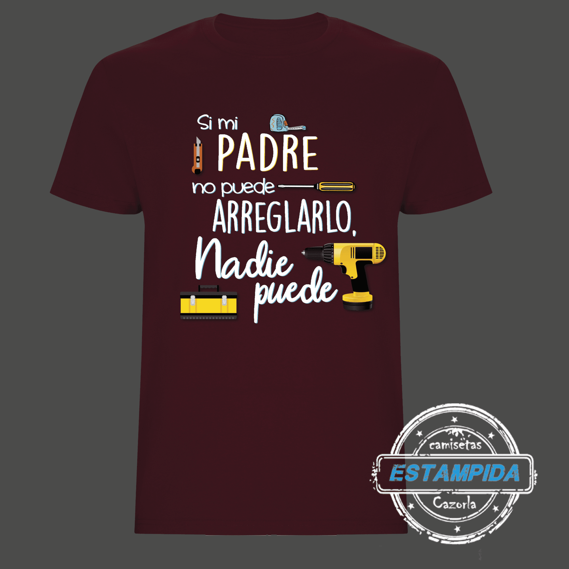 Camiseta SI MI PADRE NO PUEDE - 2