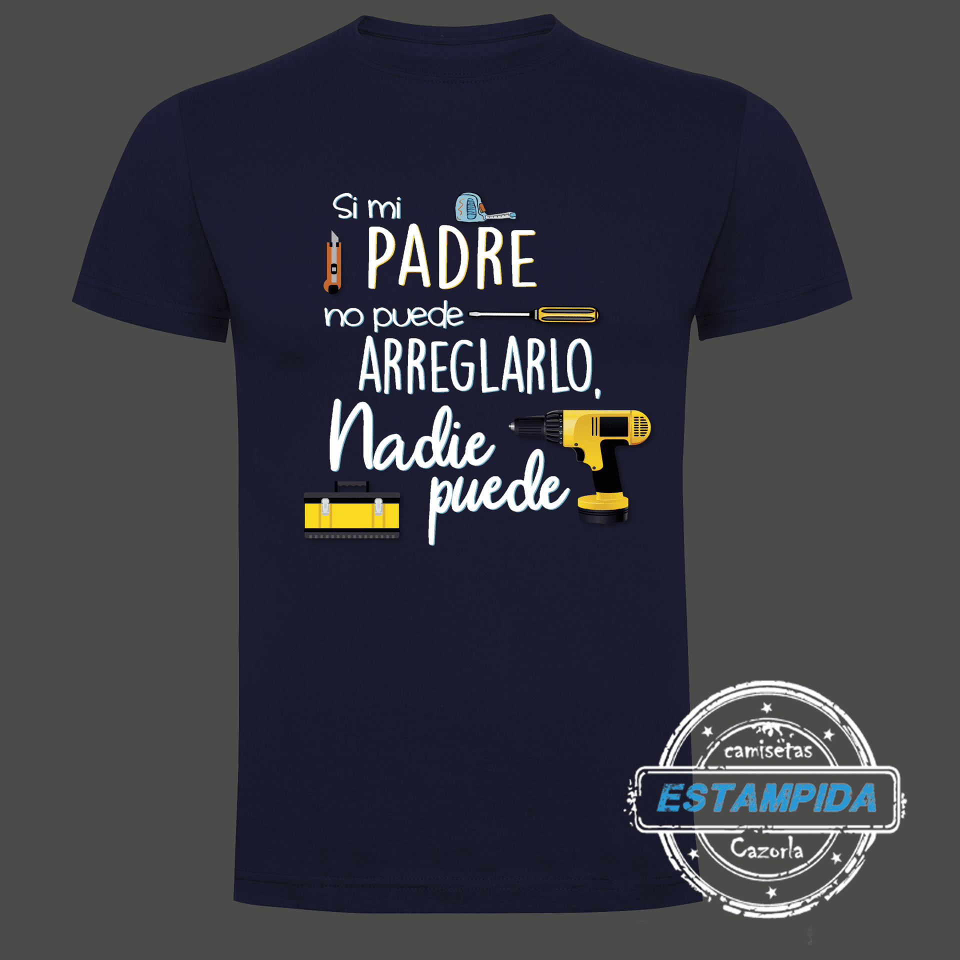 Camiseta SI MI PADRE NO PUEDE - 6
