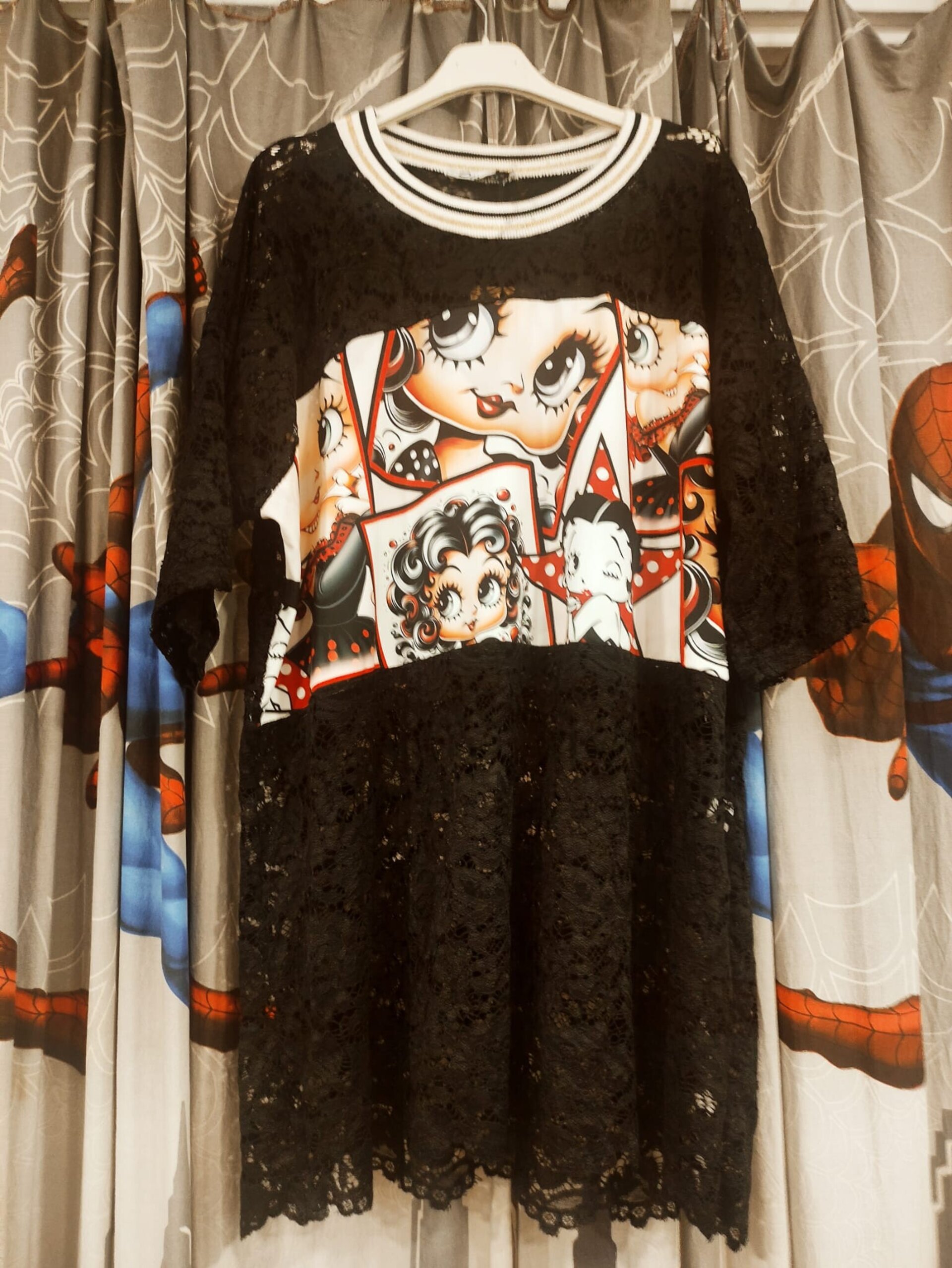 CAMISETA ENCAJE Betty Boop - 1