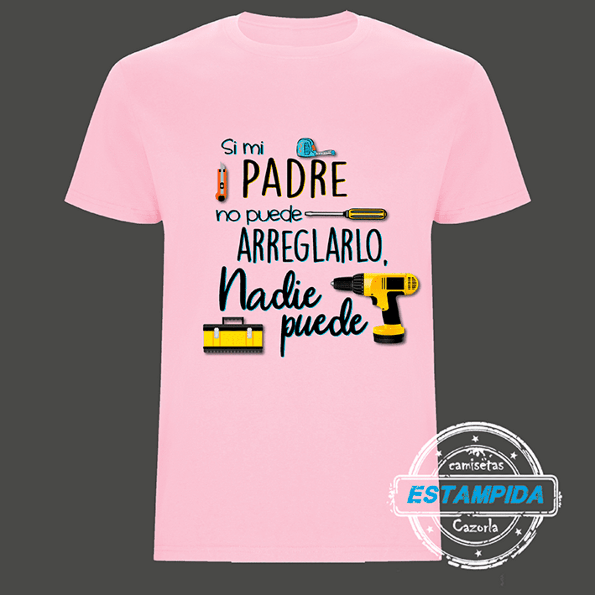 Camiseta SI MI PADRE NO PUEDE - 5