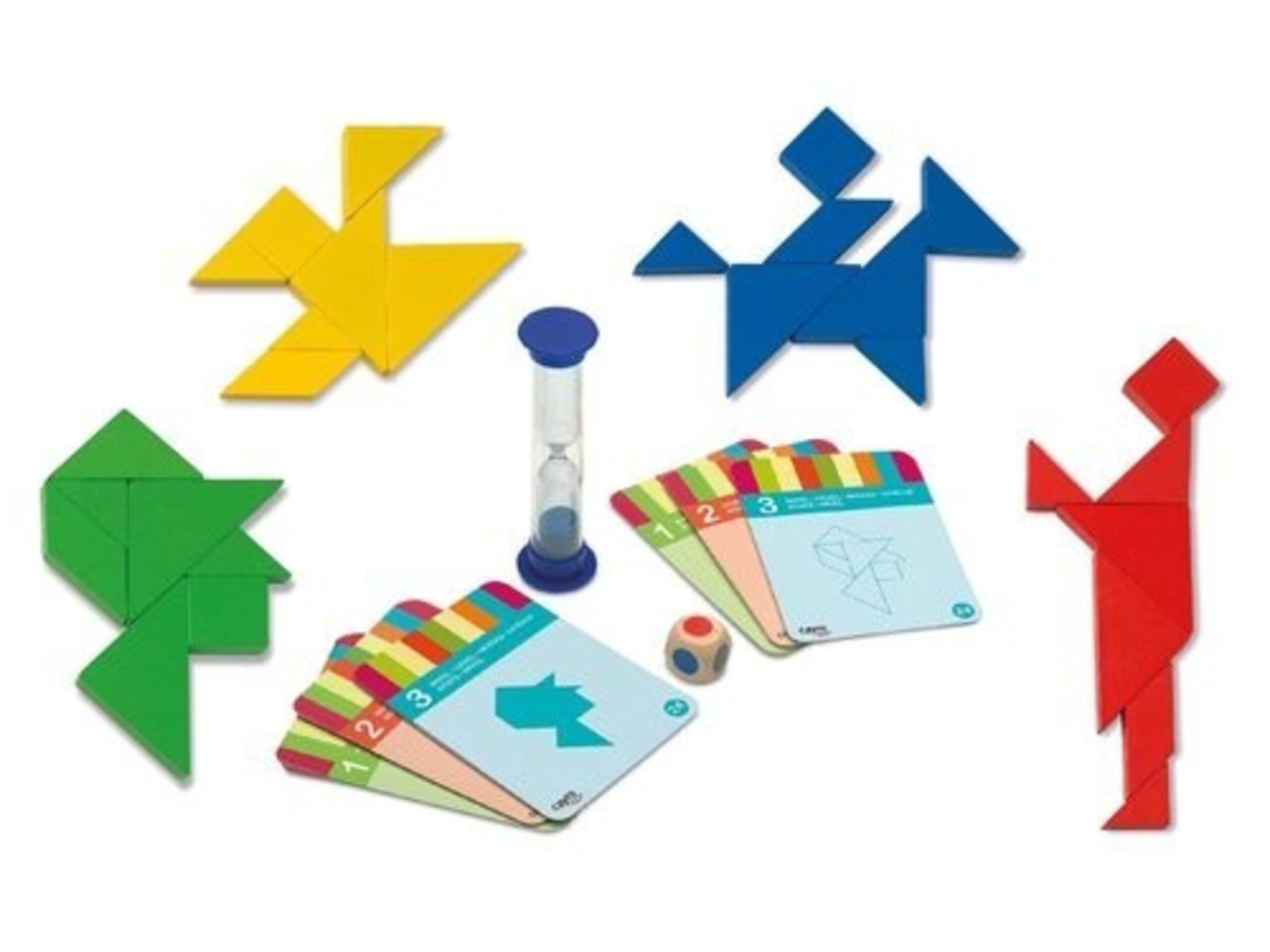 4 TANGRAMS MADERA - 3