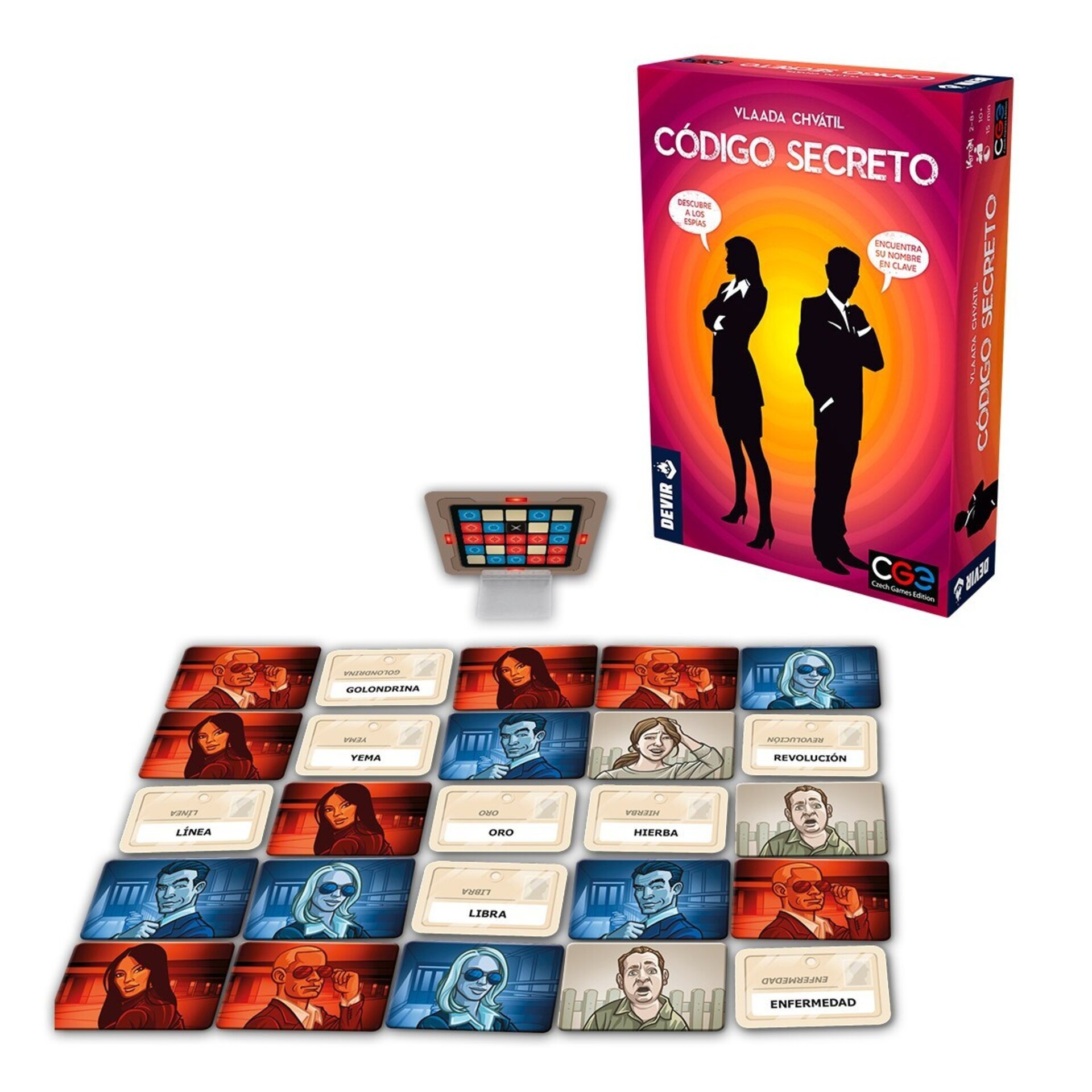 JUEGO DE MESA CÓDIGO SECRETO - 2