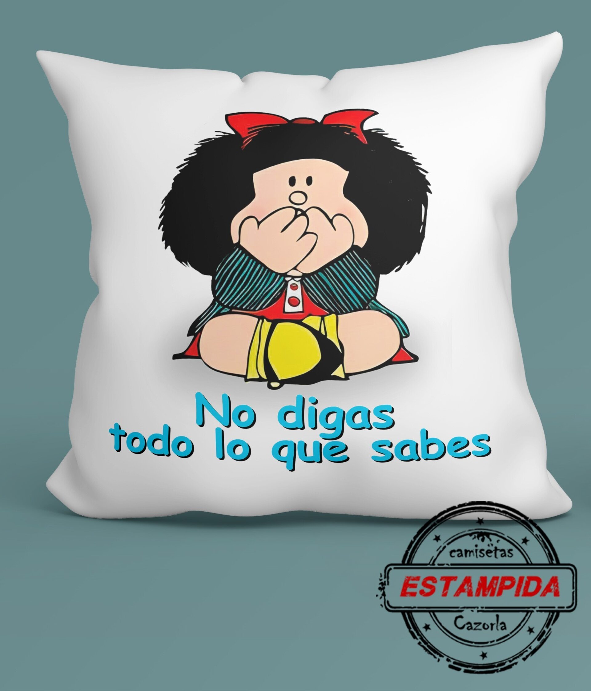 Set de tres cojines de Mafalda - 2
