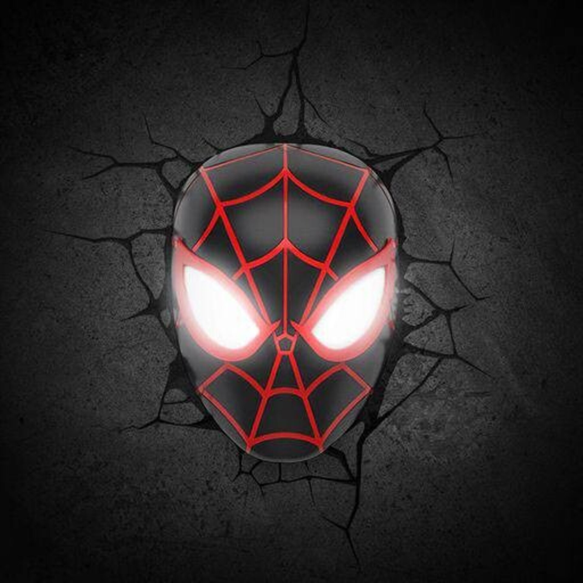 Lámpara MARVEL Comics 3D LED Spider-Man Miles Morales - 2