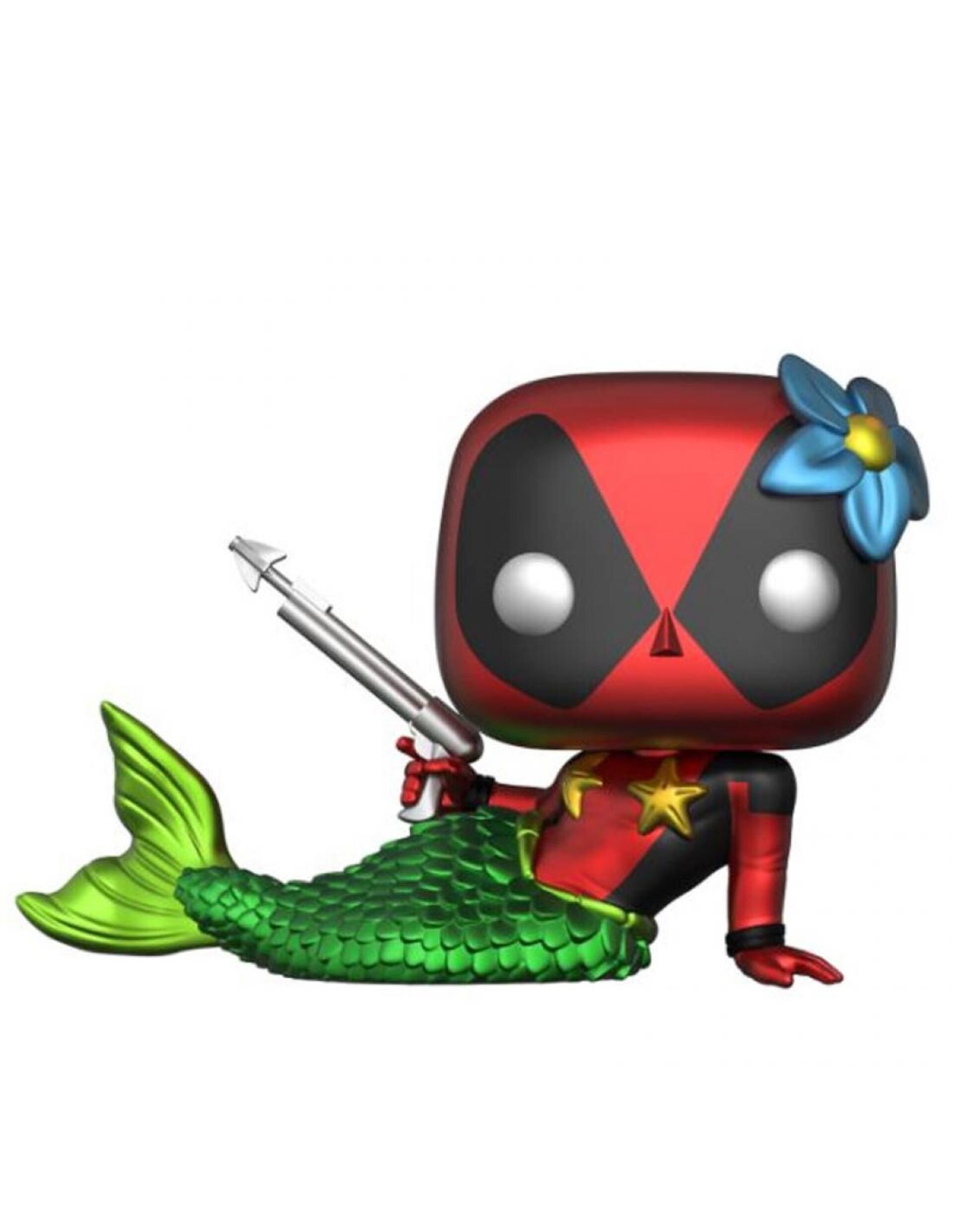 Set figura POP & Tee Marvel Deadpool Mermaid Exclusive - 4