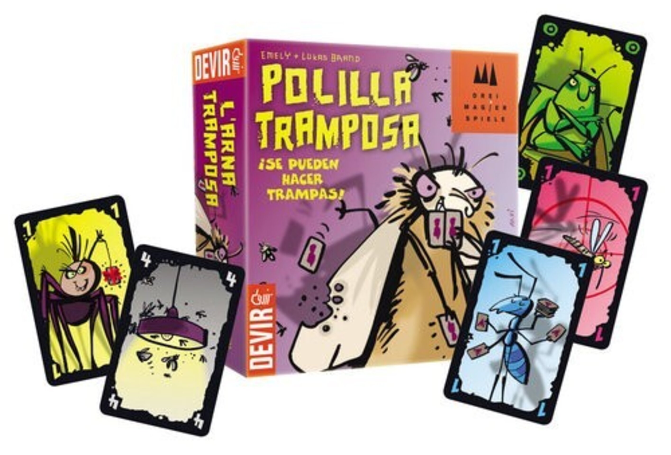 JUEGO DE MESA POLILLA TRAMPOSA - 2