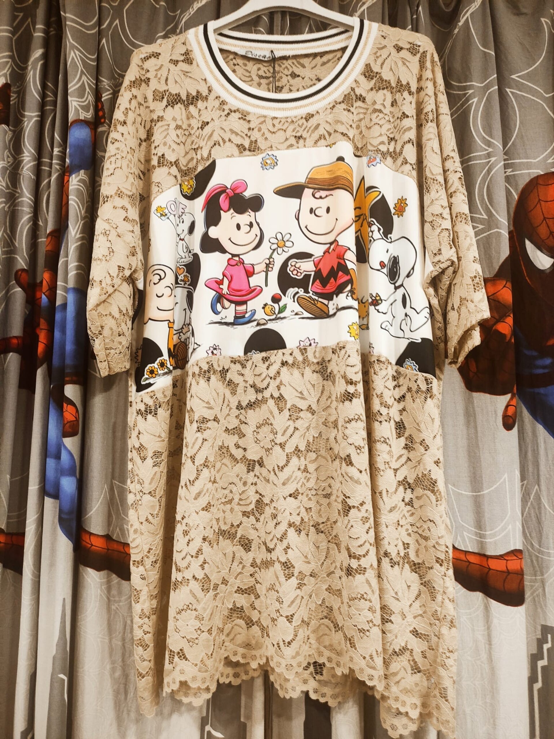 CAMISETA ENCAJE Snoopy - 1