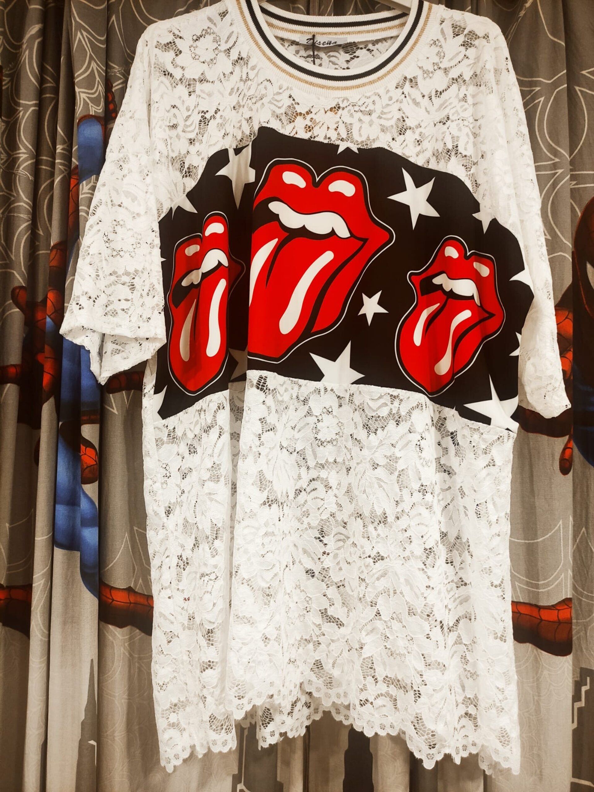 CAMISETA ENCAJE The Rolling Stones - 1