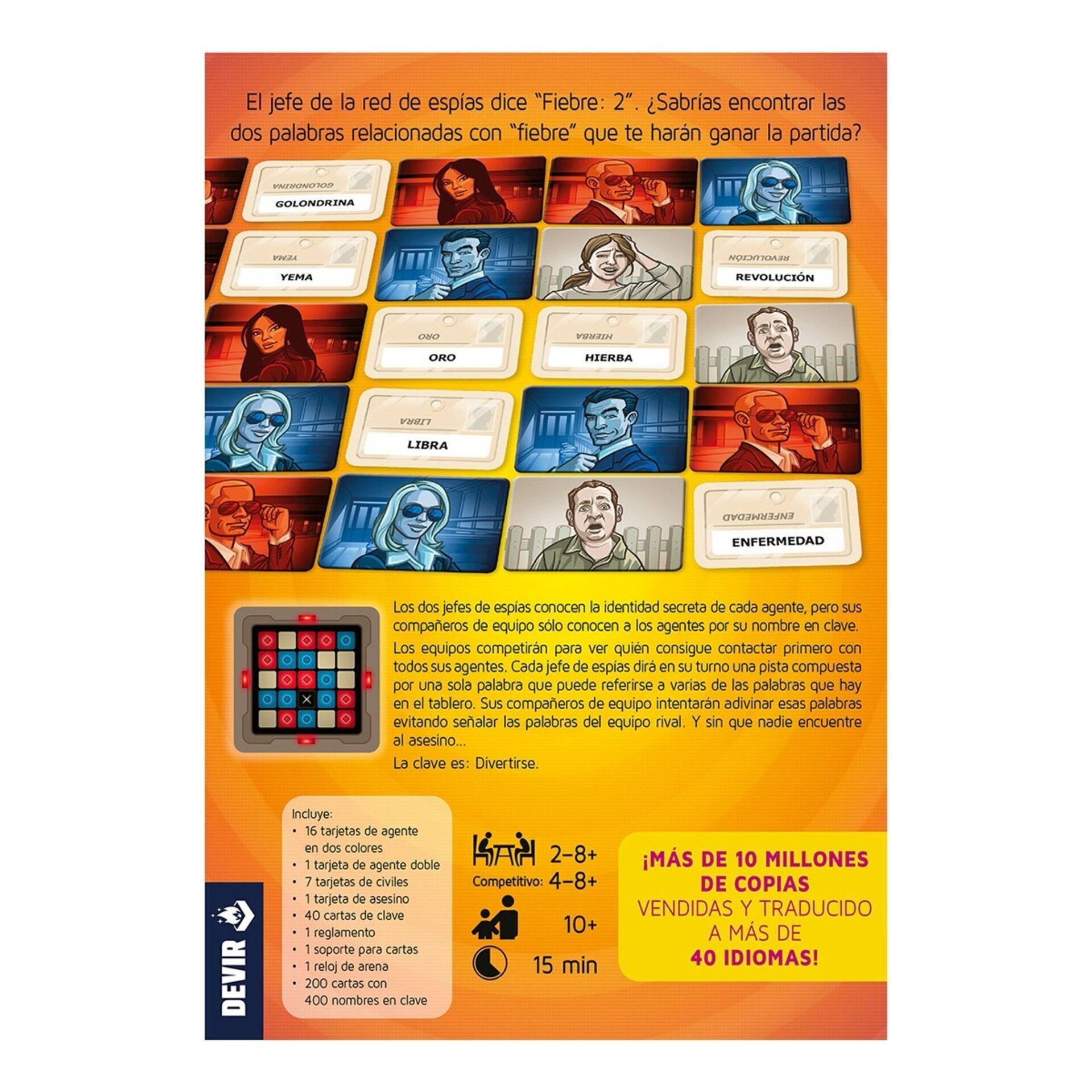 JUEGO DE MESA CÓDIGO SECRETO - 4